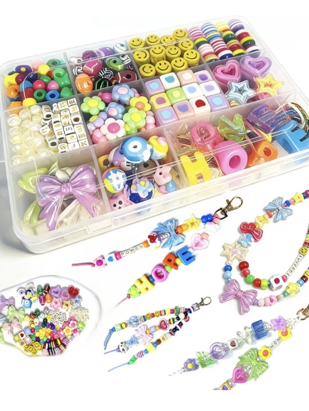 Multi-Color Bead Jewelry Making Kit